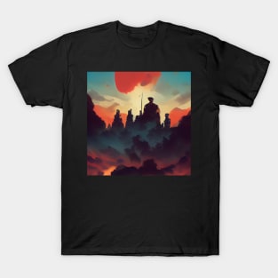 Cadet | Comics Style T-Shirt